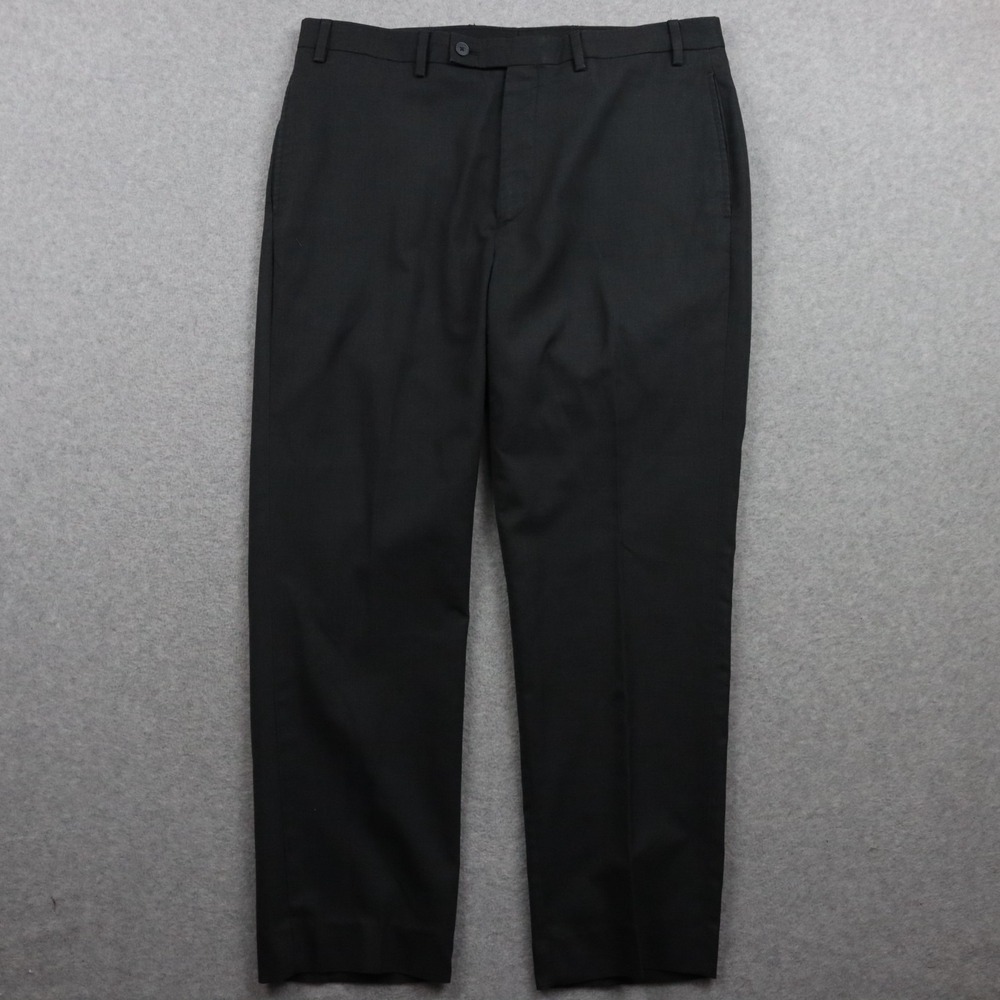 Calvin Klein Pants Mens 36x28 X Slim‎ Fit Dress Suit Formal Flat Front Gray
